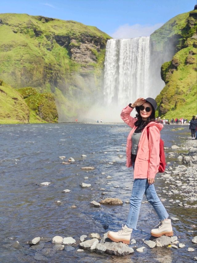 冰島南邊-斯科加瀑布（Skogafoss）
