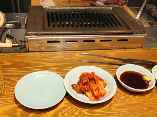 石垣牛跟阿古豬的烤肉