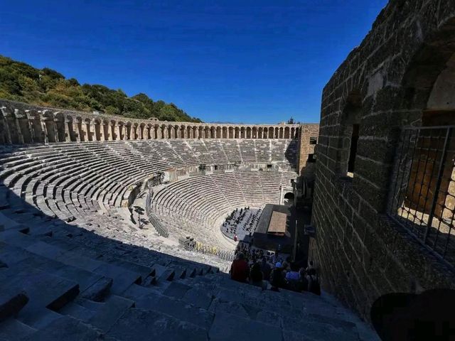 🎭 Aspendos Theater – A Masterpiece of Roman Architecture