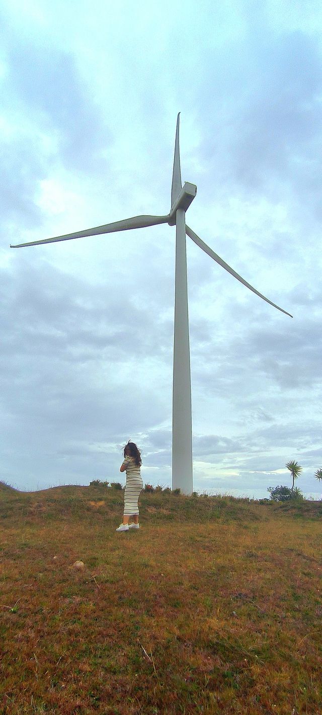 San Lorenzo Wind Farm Lookout Point in Guimaras, Philippines