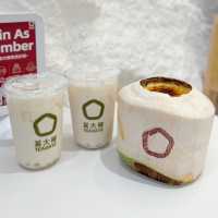 椰子主題甜品茶飲大推🥥