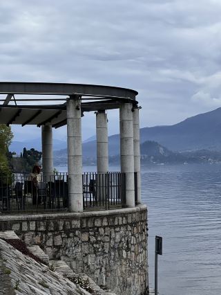 Intra, Verbania – Cloudy Day in Blue and Grey 🌫️🌊