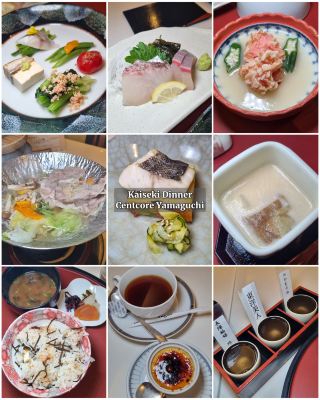 湯田温泉での至福のひととき。