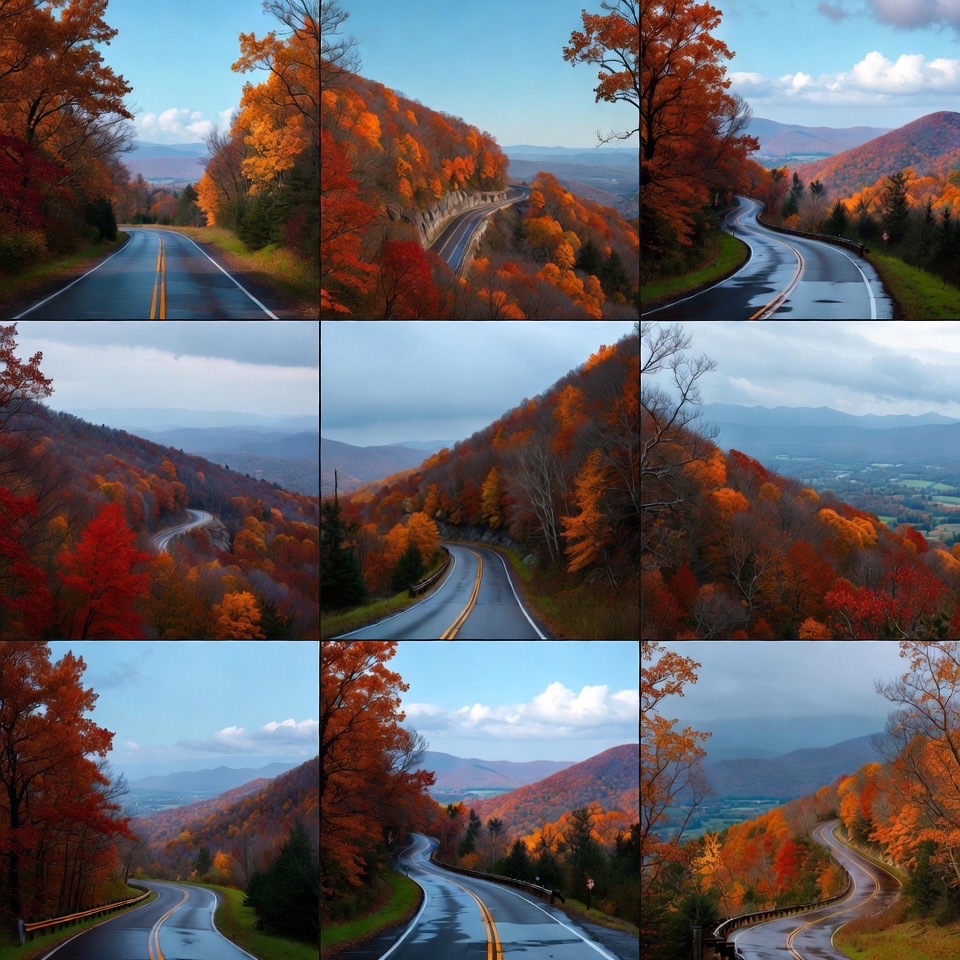 Golden Views From the Mountains