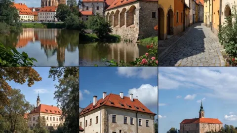 A Beautiful Square to Come Back To — traveler post in Telc