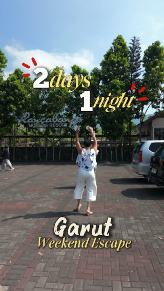 My itinerary in Garut, Swiss van Java 2-days 1-night (weekend trip)