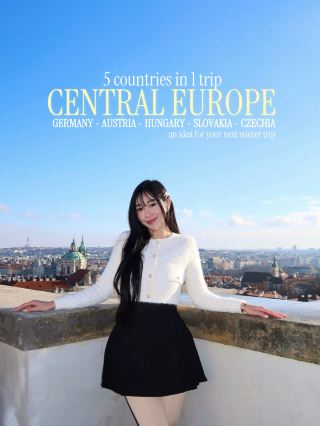 I plan your Central Europe Trip 🇩🇪🇦🇹🇭🇺🇸🇰🇨🇿