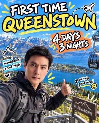 🇳🇿 First Time in Queenstown? Don’t Rush It‼️ 4 Days 3 Nights of Lakes, Mountains & Epic Road Trips