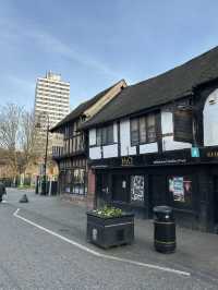 Spon Street in the Early Evening: A Timeless Coventry Stroll