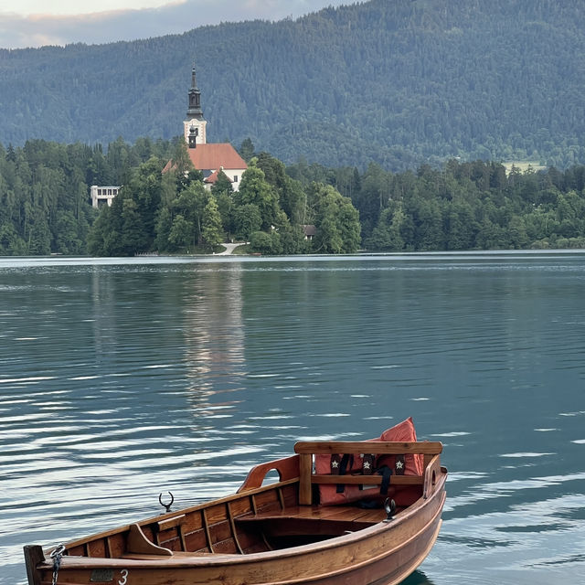 I Came for the Cake, Stayed for the View – Lake Bled