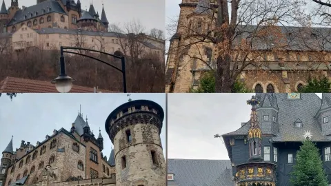เมืองเวร์นิเกโรเดอ (Wernigerode) ประเทศเยอรมนี "เมืองแห่งสีสันแห่งเทือกเขาฮาร์ซ" — traveler post in Wernigerode