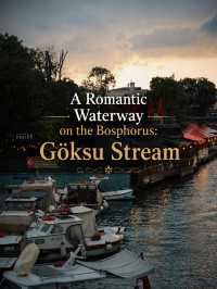 A Romantic Waterway on the Bosphorus: Göksu Stream 