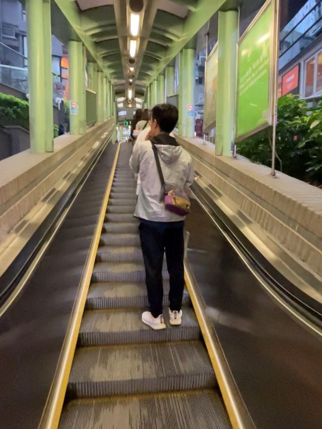 Hong Kong’s Mid-Level Escalators