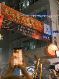 特地來一趟HK為了看大坑舞火龍