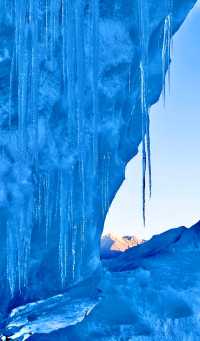 在最美的季節到最美的地方，冬季必打卡古冰川