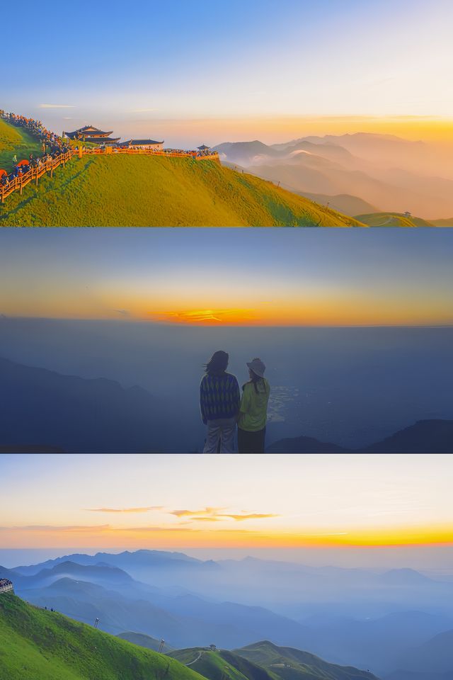 前往武功山必知的事情，邂逅超美的雲海綠浪銀河彩霞