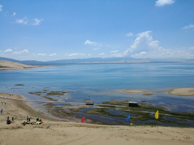 青海湖沙島