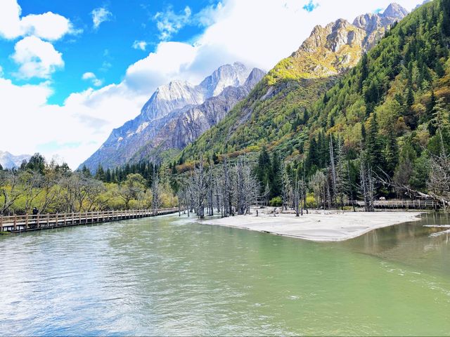 打卡四姑娘山美景