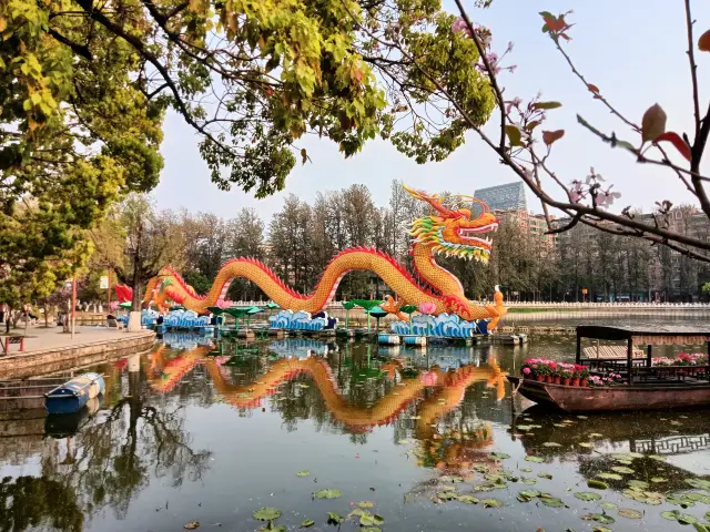 Spring Dawn at Cui Lake