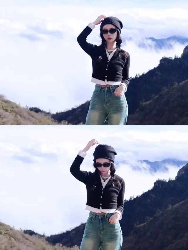 Mount Niubei · Facing the Clouds, 3666 meters facing Mount Gongga!
