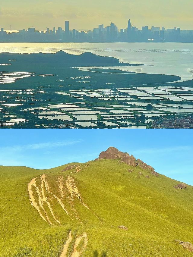 深圳40分鐘直達的山頂草原，美哭了