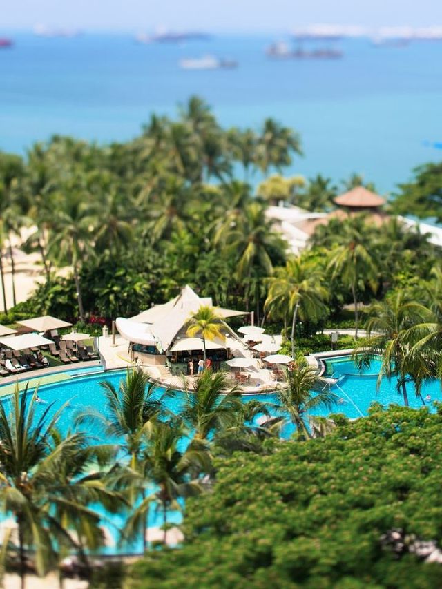 🌴🏖️ Sun, Sand & Splashes in Singapore 🌅🎢