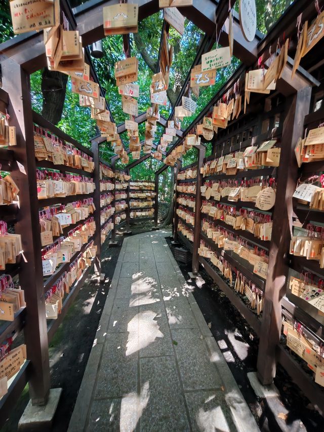 小江戶川越的冰川神社。