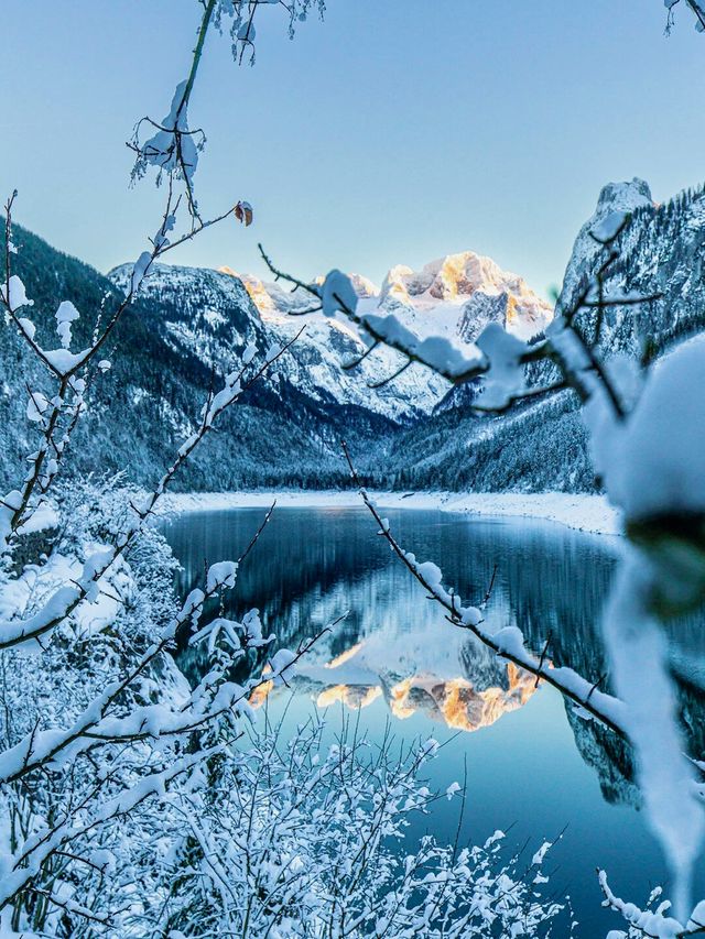 奧地利這6個湖區雪景小鎮簡直美得令人屏息。