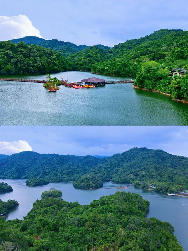 在海南中部的保亭野奢酒店探索熱帶雨林秘境。