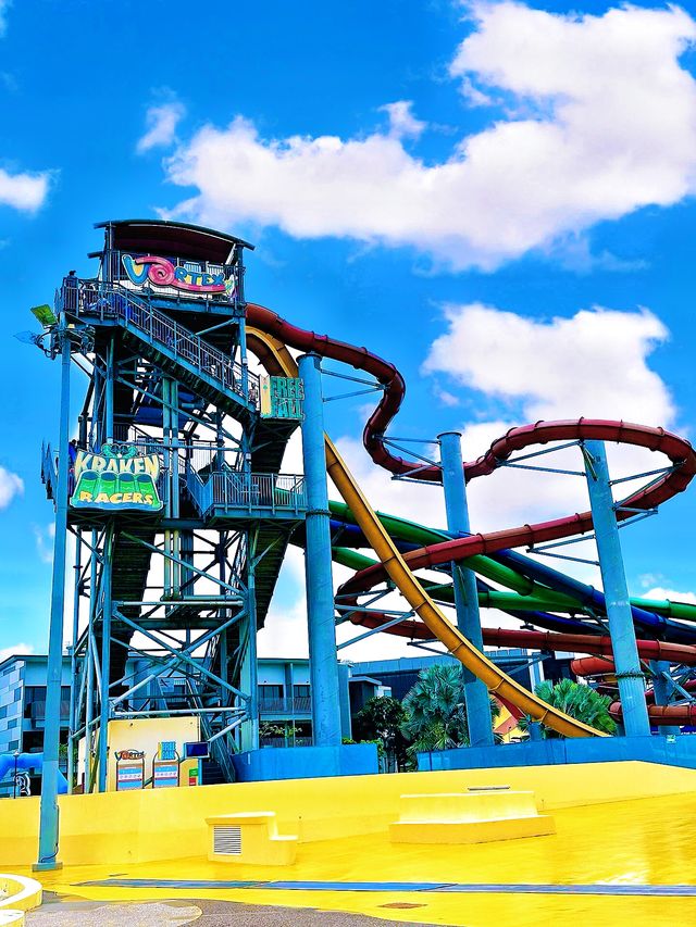 新加坡遛娃 Wild Wild Wet 樂園。