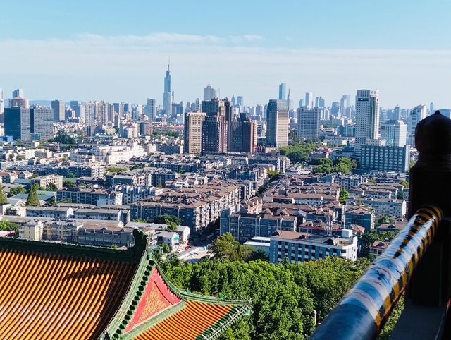 南京閱江樓。