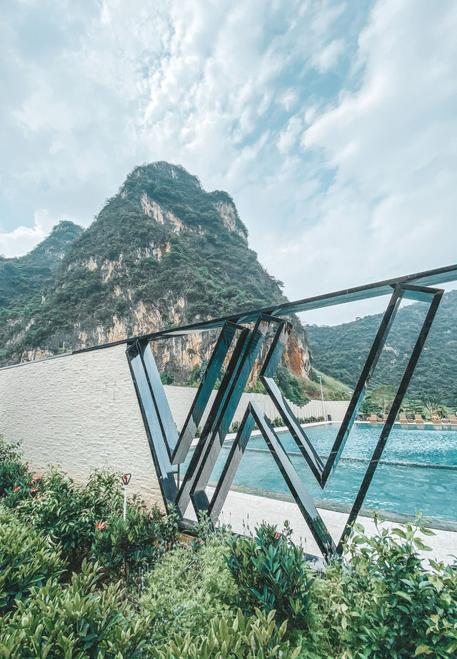 廣州周邊遊｜清遠小桂林山景房度假酒店。