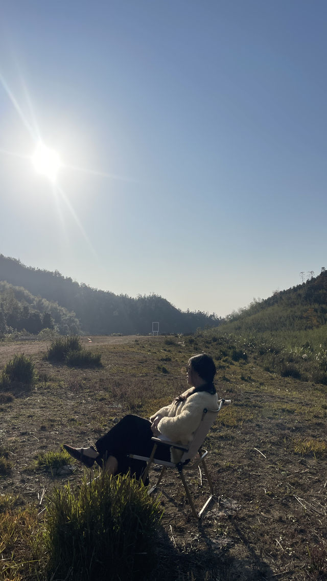 祁東風景獨特特色露營地。