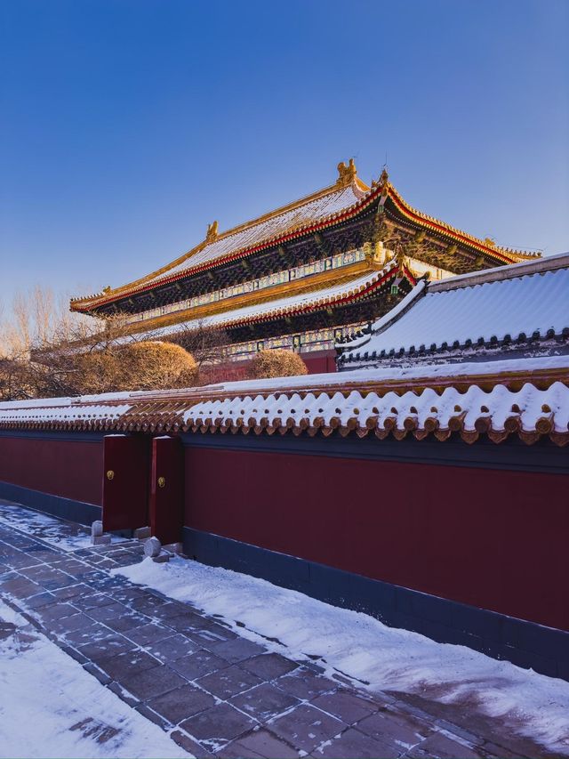 黑龍江哈爾濱|文廟•看看冬日裡的文廟。