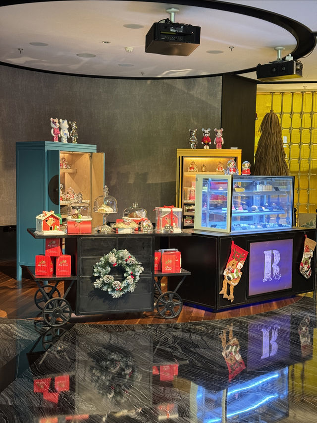 杭州｜臨平萬麗酒店公共區域很多現代元素，好潮！