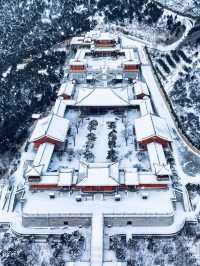 紅牆白雪中我在太原遇見了傳說中的天上宮闕
