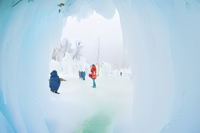 4條平山縣冬季旅遊路線 沕沕水冰瀑節亮了
