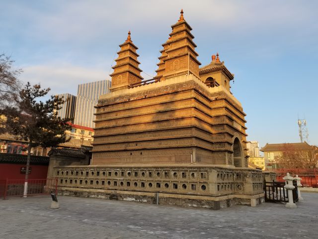 五塔寺，呼和浩特標誌性建築，有著獨一無二的地位
