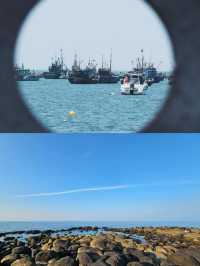 原生態的龍口桑島，村民以養海參為生
