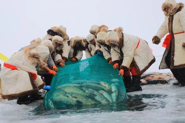 新疆巴州博湖縣第十七屆冰雪季博斯騰湖冬捕活動