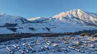 禾木雪山下的低調高品質民宿