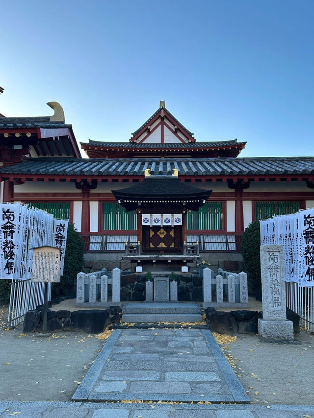 四天王寺，超級靈氣的千年古寺✨