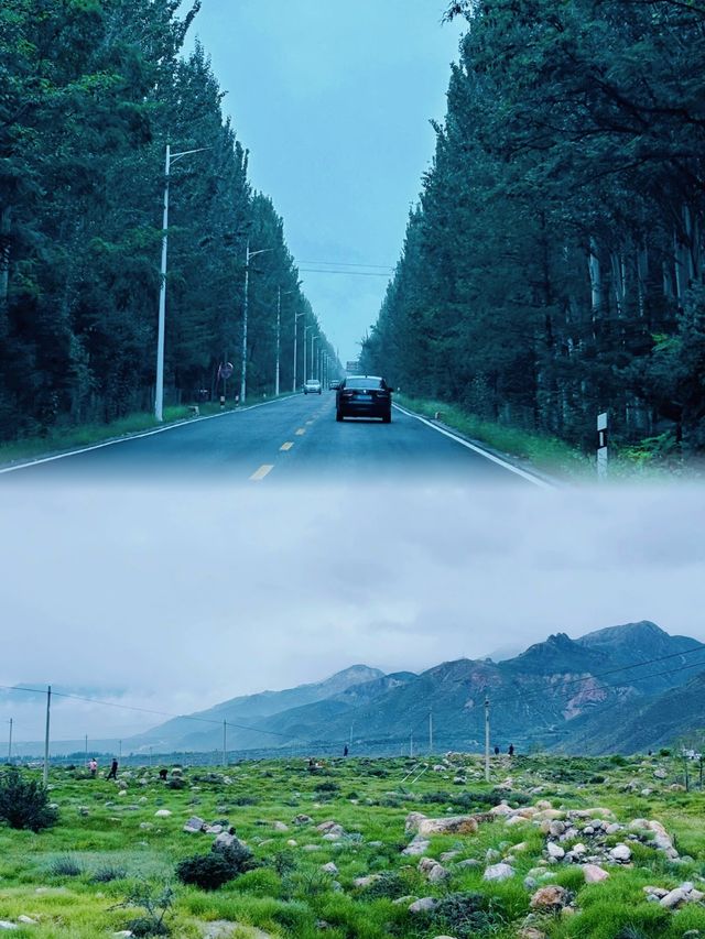 賀蘭山懸崖上的「天空之鏡」！站在這裡伸手就能摸到雲！