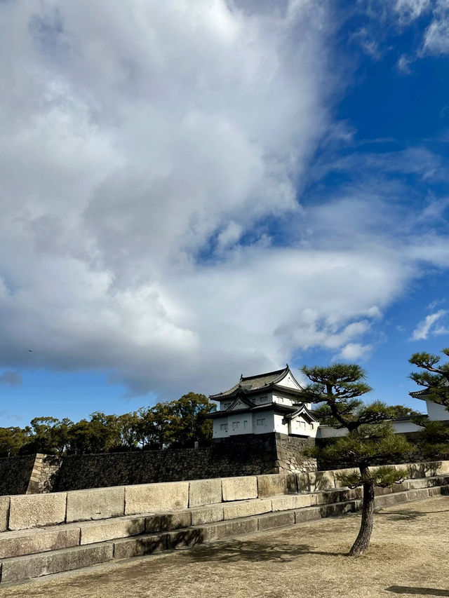 城中之城，泉中之靜：大阪城晨光記