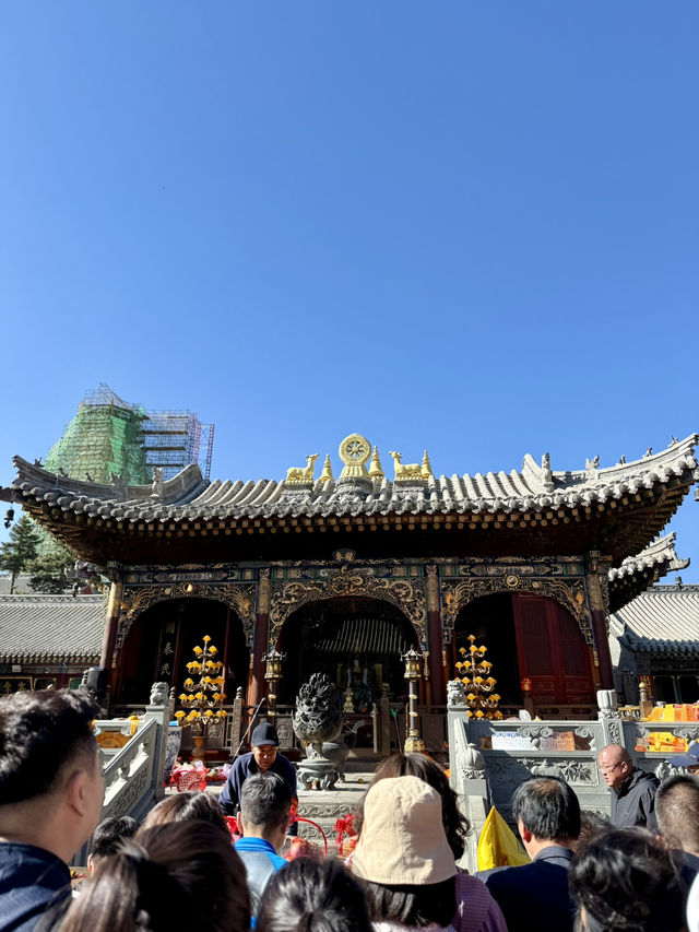 五一走跳｜菩薩頂·有求必應的「五爺廟」