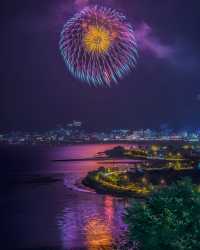 日本夏日嘅玩法梗係要睇一場花火大會！