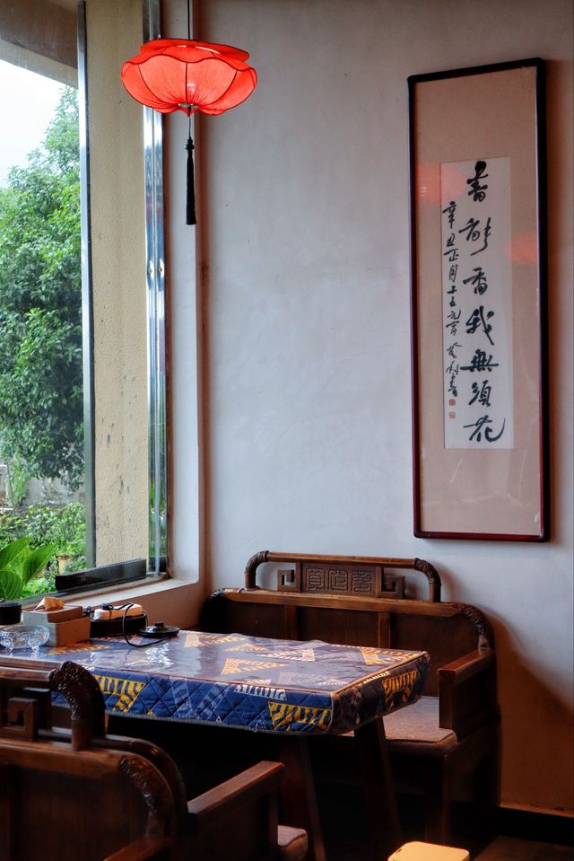 明月山小眾民宿丨隱藏山腳的中式園林小院