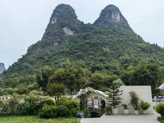 陽朔拍照天花板！遇山鄉舍民宿美到窒息