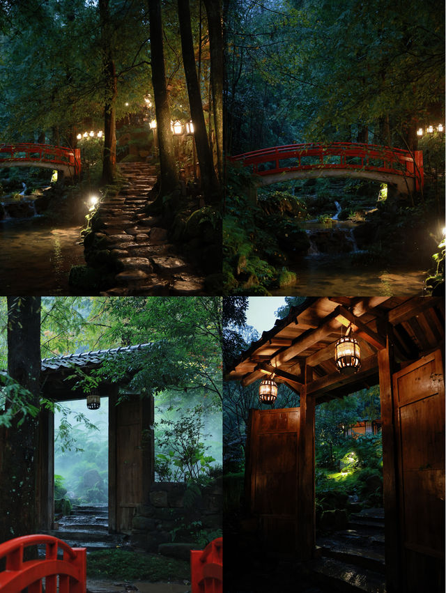 青城山深山秘境避世度假泡湯staycation~~