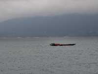 去東江湖白廊乘船觀光也太愜意了吧——湖南郴州